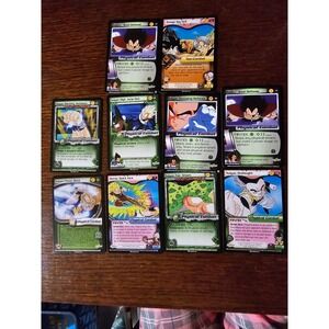 Dragon‎ Ball Z DBZ Score TCG Cards Lot - Orange Black Saiyan Physical Energy